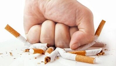 Ablehnung von Nikotin als Möglichkeit, die Potenz nach 50 wiederherzustellen
